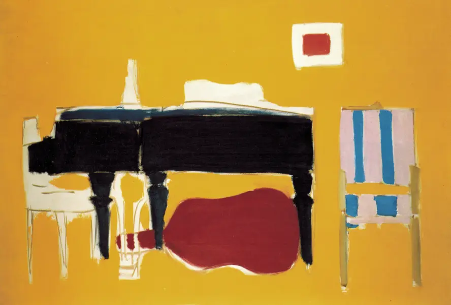 Le piano, N. de Staël, 1955